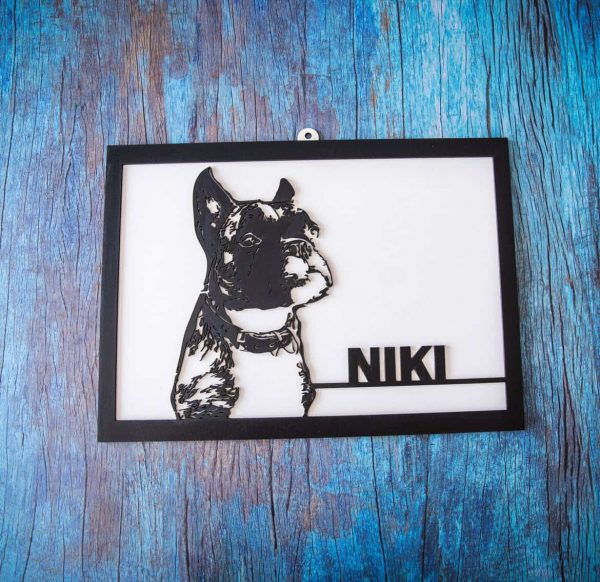 Cuadro Deco Mascota (personalizado) - Imagen 2