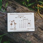 Parte de matrimonio imantado| 10 x 6cm