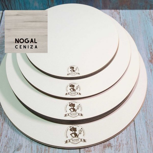 Base para torta Nogal Ceniza