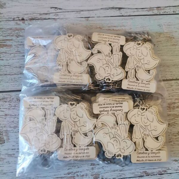 Llavero Recuerdo de Matrimonio Personalizado: Un Detalle Único para tus Invitados - Imagen 7