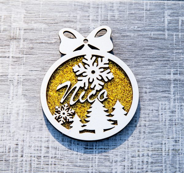 Pack Adorno Navideño Circular - Imagen 2