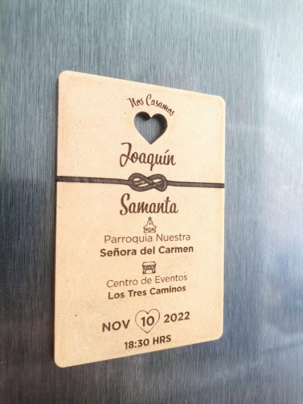 Invitación Infinito Imantado - Imagen 2