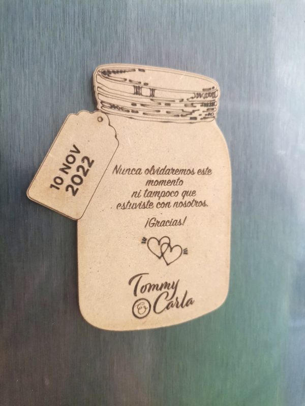 Recuerdo Frasco Imantado - Imagen 2
