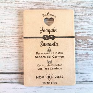 Invitación Infinito Imantado