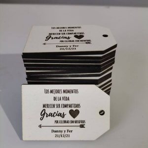 Pack Etiqueta Matrimonio - 6,5 x 4cm (mod2)