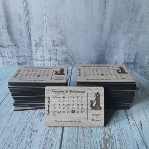 Recuerdo Calendario Imantado - 10 x 6cm (mod3)