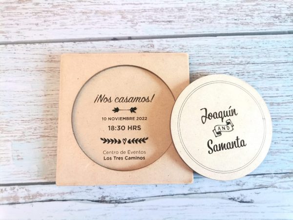 Invitación Sorpresa 10 x 10cm
