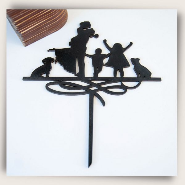 1 Topper 12cm (ancho)