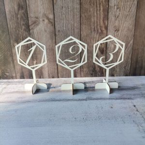 Número de mesa | Alto: 14cm (Mod 2)