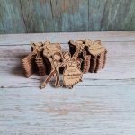 Recuerdo de Matrimonio Novios Imantados Personalizables