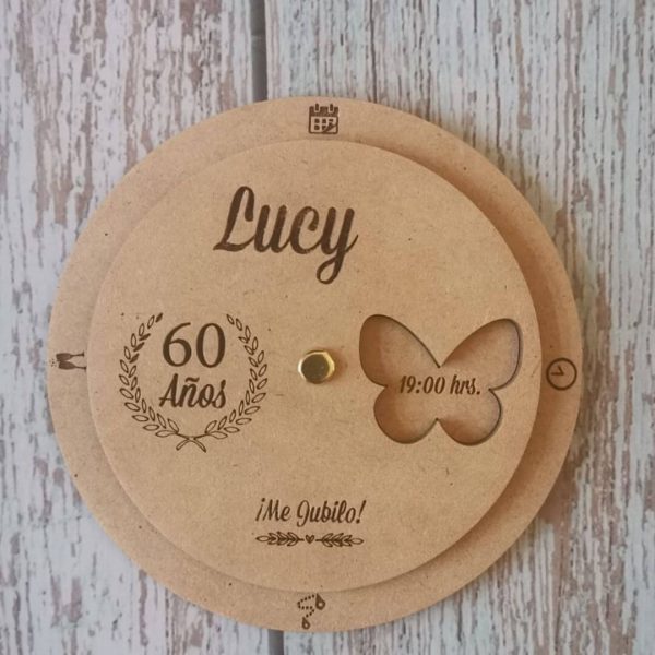 Invitación tipo ruleta (Mod1) - Imagen 2