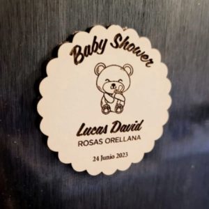 Recuerdo Imantado Baby Shower- 6cm