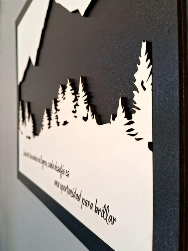 Deco Paisaje con Mensaje Personalizado (mod1) - Imagen 2